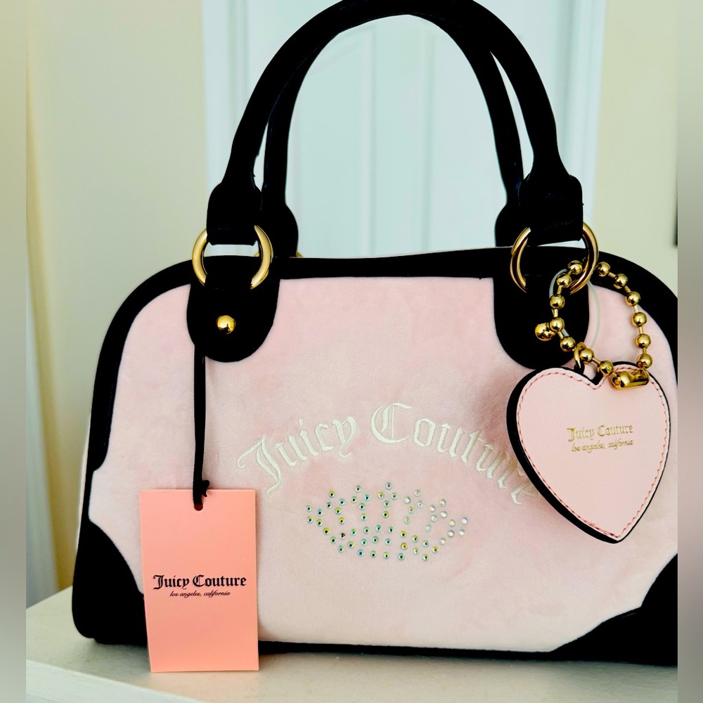 Juicy Couture Urban Heritage Velour Bowler